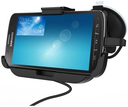 Samsung Galaxy S4 ACTIVE Car Mount Dock With Built In Charger - Windshield &amp; Dashboard