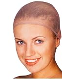 White Wig Cap Costume Accessory
