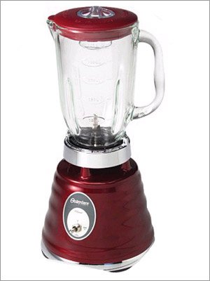 Childrens Toyshop  Kitchen & Housewares : Oster 4126 Contemporary Classic Beehive Blender, Red