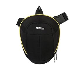 Original Nikon von Crumpler Kameratasche ALM-23010 / Schwarz- Gelb / Nikon SLR-Kameras D5100/ D7000/ D3100/ D3S/ D300S/ D3000/ D5000/ D3x/ D90/ D700/ D60/ D300/ D3/ D40x/ D40/ D80/ D200/ D50/D70s/ D2Hs/ D2X/ D70/Digitalkameras von Nikon