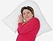 Web Linens Inc V Boomerang Shaped- Premium Neck and Back Pillow for Side Sleepers- Includes Zippered Pillowcase Cover - Exclusively by Blowout Bedding RN# 142035