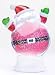 6" Glitter Buddies LED Lighted Color Changing Santa Christmas Glitterdome Disk