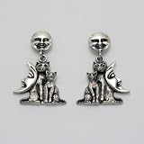 Celestial Cats Earrings
