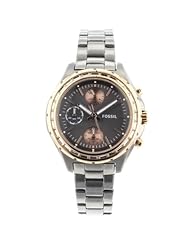 Fossil Womens CH2825 Stainless Steel Analog Grey Dial Watch
