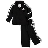 adidas Infant Boys Core tricot Set, Black, 24 months