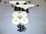 Peril Skateboard Trucks, Wheels,pkg Pro White