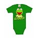Logoshirt Babygrow Muppets-Kermit-Go Green (Green, 3-6 Months)