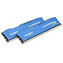 Kingston HyperX FURY 8GB Kit (2x4GB) 1600MHz DDR3 CL10 DIMM - Blue (HX316C10FK2/8)