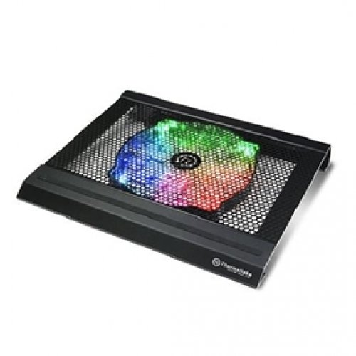 New Thermaltake Notebook Cooler Aluminum Massive23 Cs For 10-17inch Notebook Cln0008 Retail