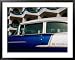 Belair Car Outside Hotel Amigo Plaza, Mazatlan, Mexico Framed Art Poster Print by Richard Cummins, 39x31