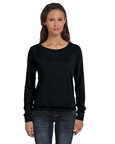 Alternative Women's Slouchy Pullover,Eco True Black,Large