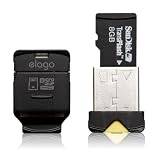 elago Mobile Nano II USB 2.0 microSDHC Flash Memory Card Reader (Black) ~ elago