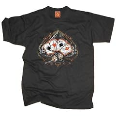 T-Shirt Four of a Kind Poker, verschiedene Farben Gr.S-5XL