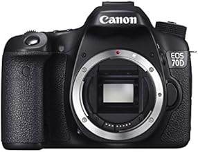 Canon EOS 70D SLR-Digitalkamera (20 Megapixel APS-C CMOS Sensor, 7,6 cm (3 Zoll) Display, Full HD, WiFi, DIGIC 5+ Prozessor) nur Geh&auml;use schwarz