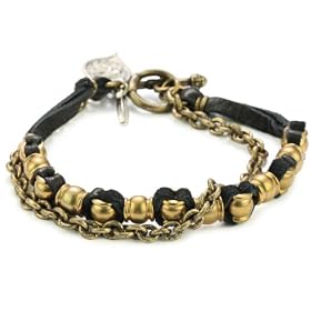 Ettika Collared Barrel Bead With Chain