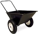 Precision Products 5-1/2-Cubic Foot Garden Yard Cart With 16-Inch Pneumatic Wheels LC-150-P16