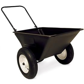 Precision Products 5-1 2-Cubic Foot Garden Yard with 16-Inch Pneumatic Wheels #LC-150-P16 by Precision Products
