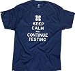 PORTAL 2 TWO T-SHIRTS - KEEP CALM AND CONTINUE TESTING PORTAL 2 SHIRT *HQ SPECIAL GAMING EDITION!* - NEW PORTAL 2 (MENS) SHIRTS + wristband