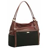 Coakley Contemporary Classic Travel Hobo Tote - Black