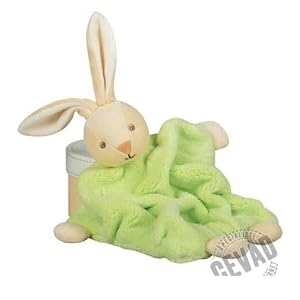 Kaloo Doudou Plush Blankie, Mint by Kaloo