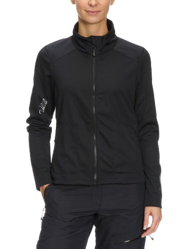 V&ouml;lkl Damen Skijacke Silver Shine Softshell, schwarz, 38, 411105.900.38
