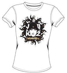 Jabbawockeez Dance Mask Nation White Juniors/Ladies T-shirt Tee
