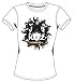 Jabbawockeez Dance Mask Nation White Juniors/Ladies T-shirt Tee