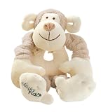 Hunter 44557 Hundespielzeug Plush Ring Family Oscar the Monkey