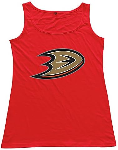 Red Anaheim Ducks Cool Tank Top For Womens Size M