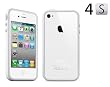 White Premium Bumper Case for Apple iPhone 4S / 4 - (AT&T, Verizon, Sprint)