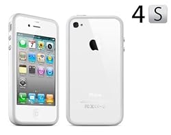 White Premium Bumper Case for Apple iPhone 4S / 4 - (AT&T, Verizon, Sprint)