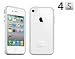 White Premium Bumper Case for Apple iPhone 4S / 4 - (AT&T, Verizon, Sprint)