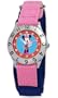 Disney Kids' D821S503 Minnie Mouse Time Teacher Pink Velcro Strap Watch