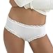  : Vanity Fair Women's Perfect Lace Microfiber Hipster Panty