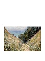 Especial Arte Lienzo Road at La Cavée, Pourville Multicolor