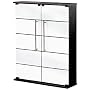 VCM Dimaro Meuble vitrine rangement pour DVD/CD K7&hellip de VCM