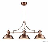 Landmark 66145-3 Chadwick 3-Light Billiard Light, 21-Inch, Antique