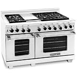 American Range 48 Inch Natural Gas Range With 6 Burners And Griddle