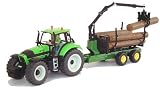 Eigenschaften SIKU / Siku Farmer Serie SET bestehend aus Siku Farmer Plus 4453 Deutz Agrotron und Siku Farmer 3155 Forstanhänger im Maßstab 1:32