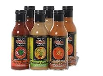 Taaza Indian Curry Sauce Sampler, 12-Ounce Glass Bottles (Pack of 6)