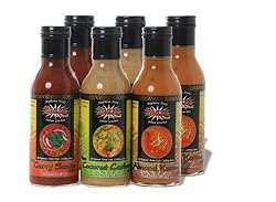 Taaza Indian Curry Sauce Sampler, 12-Ounce Glass Bottles (Pack of 6)