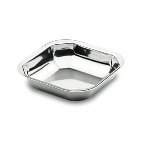 Lacor-61123-BREAD BASKET SQUARE 22 CM. 18% Cr.