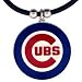 Chicago Cubs Logo Pendant Necklace - MLB Baseball Fan Shop Sports Team Merchandise