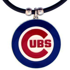 Chicago Cubs Logo Pendant Necklace - MLB Baseball Fan Shop Sports Team Merchandise