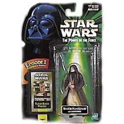 Star Wars Ben (Obi-Wan) Kenobi with Lightsaber Flashback Green Card