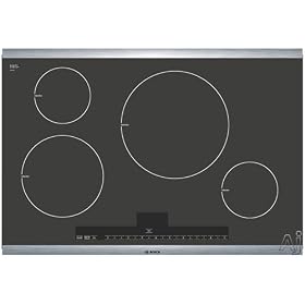 Bosch 500 Series : NIT5065UC 30 Induction Cooktop with Touch Control - Stainless Steel Strips