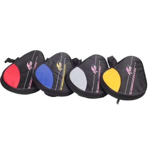 Socko Waterproof Nylon Table Tennis Racket Bag PingPong Paddle Bat Case Blue 8202