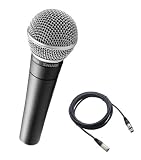 Shure SM58LC Shure SM58 Vocal Microphone + FREE 20' Instrument Store XLR Cable