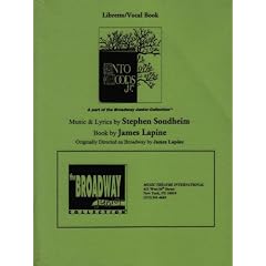 Libretto/Vocal Book - Into The Woods Jr. - The Broadway Junior Collection - Music & Lyrics by Stephen Sondheim, Book by James Lapine - Originally Directed on Broadway by James Lapine
