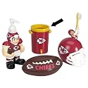 Pack of 5 NFL Kansas City Chiefs Bathroom Drinking Cups